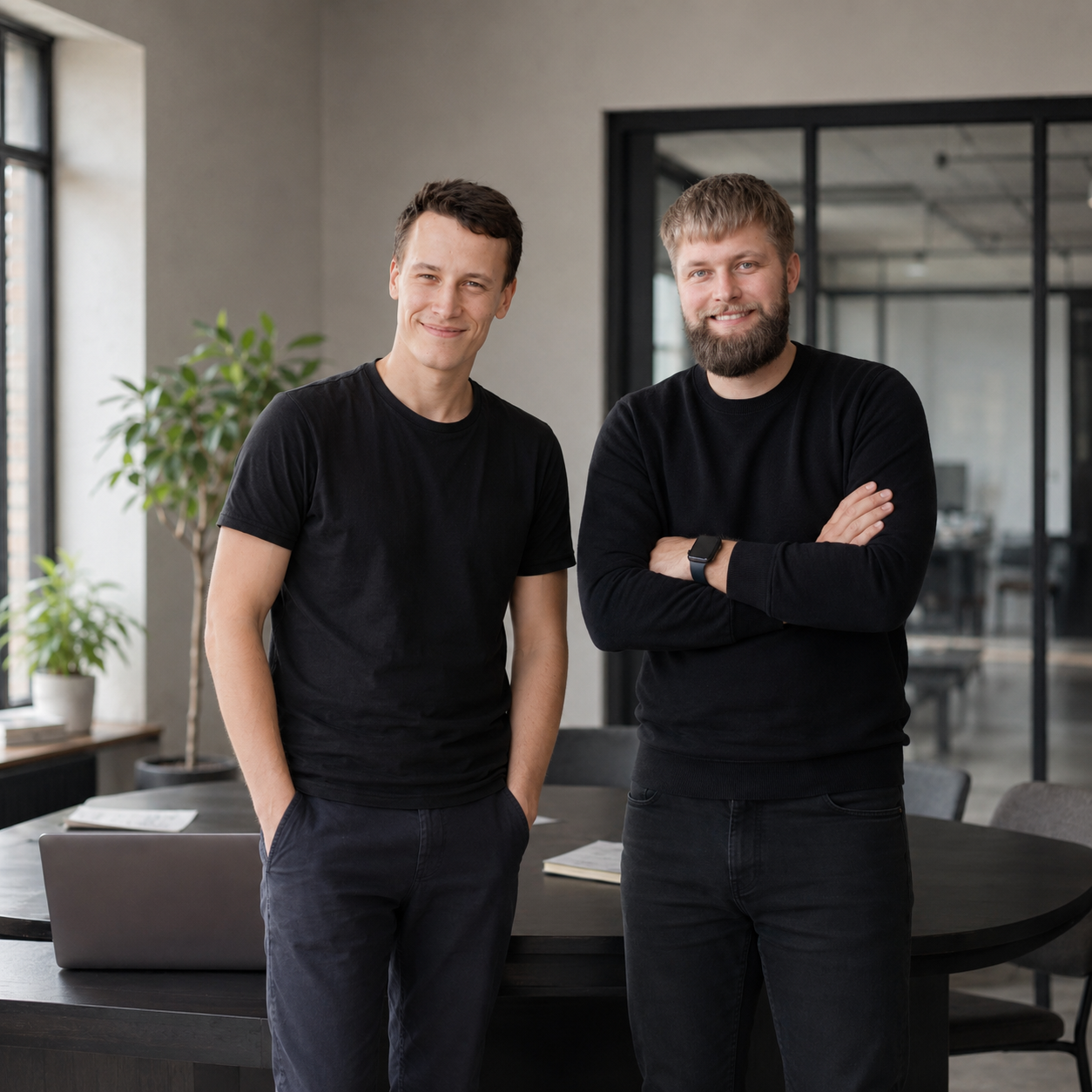 Zakladatelé Pavel a Tom